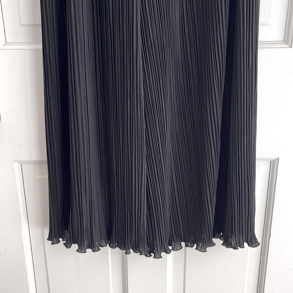 Vintage pleated palazzo pants wide leg made in USA women’s M NWT - Picture 4 of 7